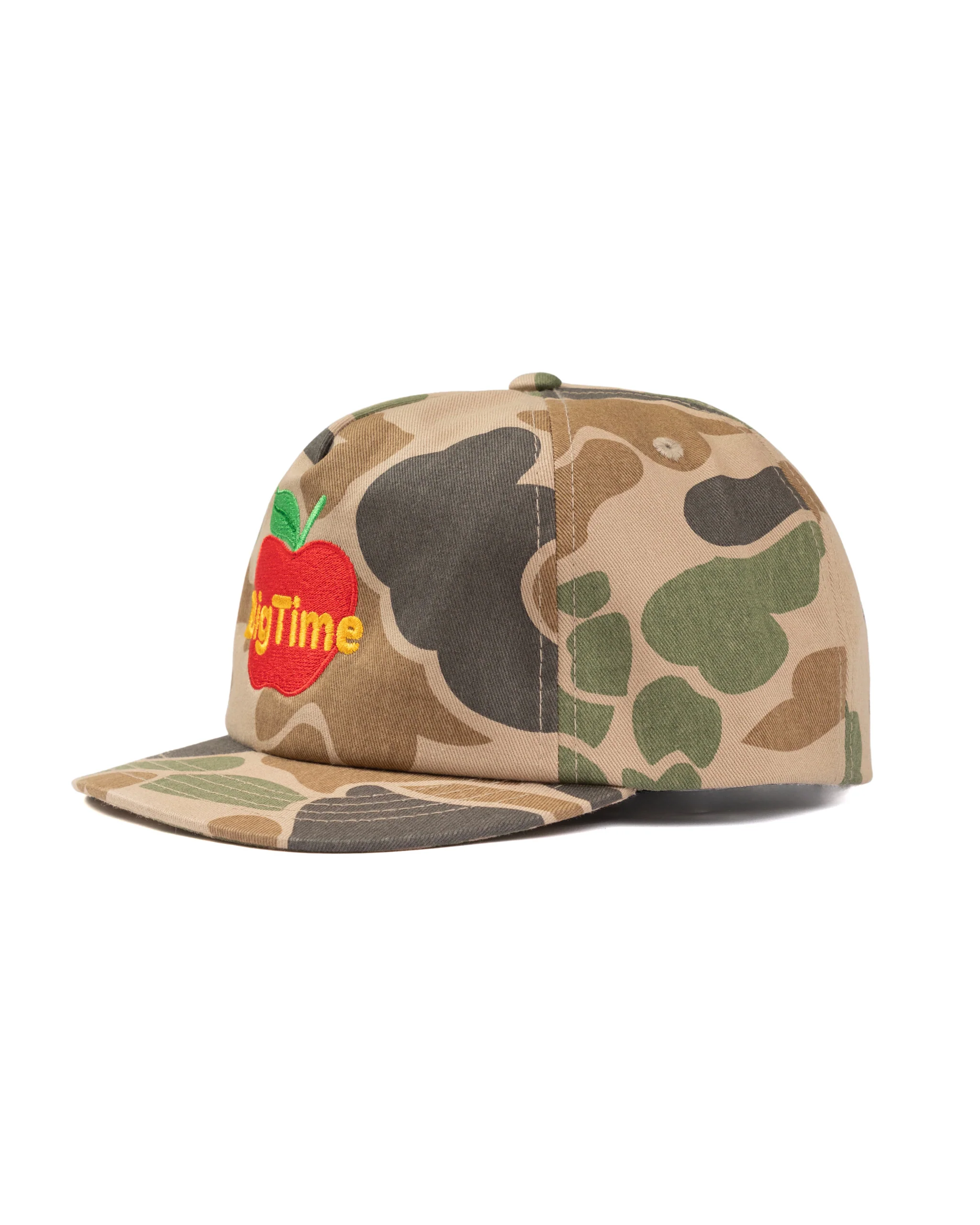 APPLE CAMO SHORT BILL HAT - Image 2
