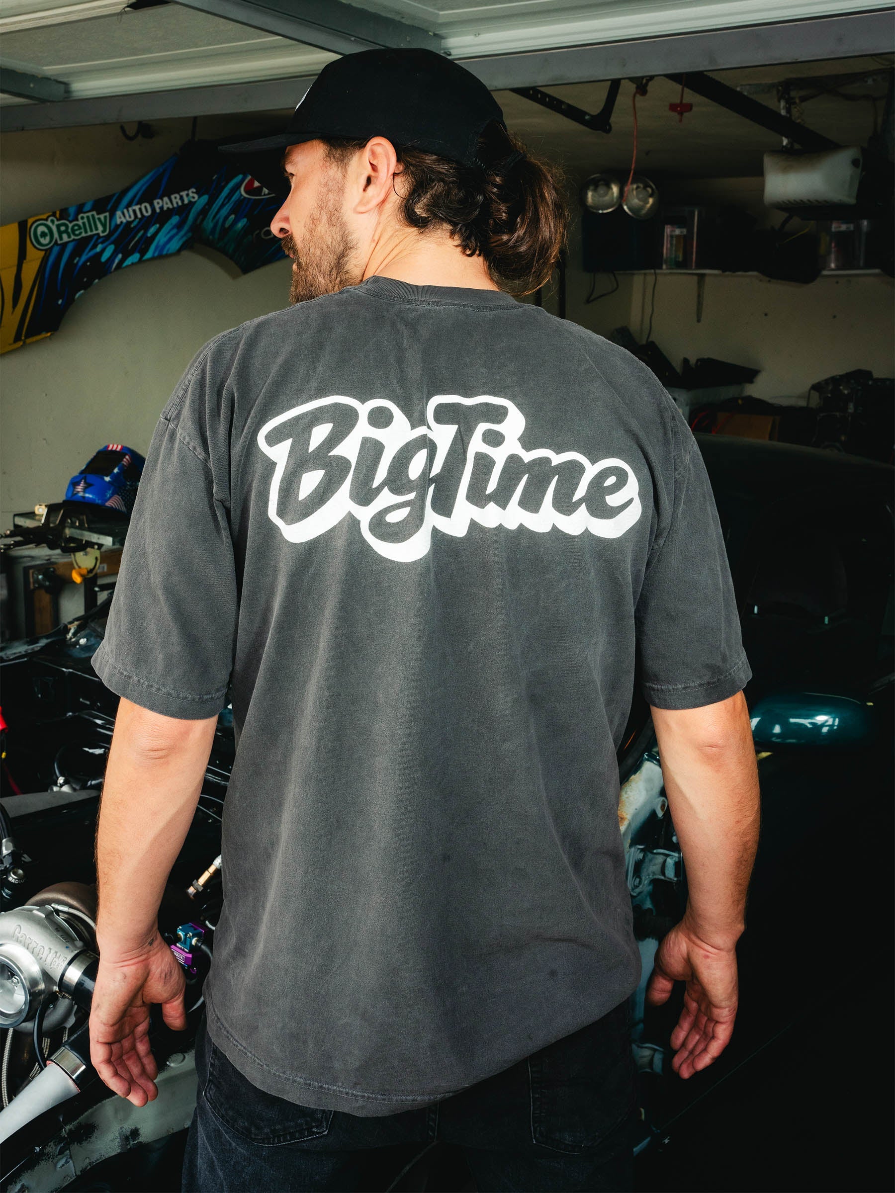 BIGTIME LOGO TEE (VINTAGE BLACK) - Image 4