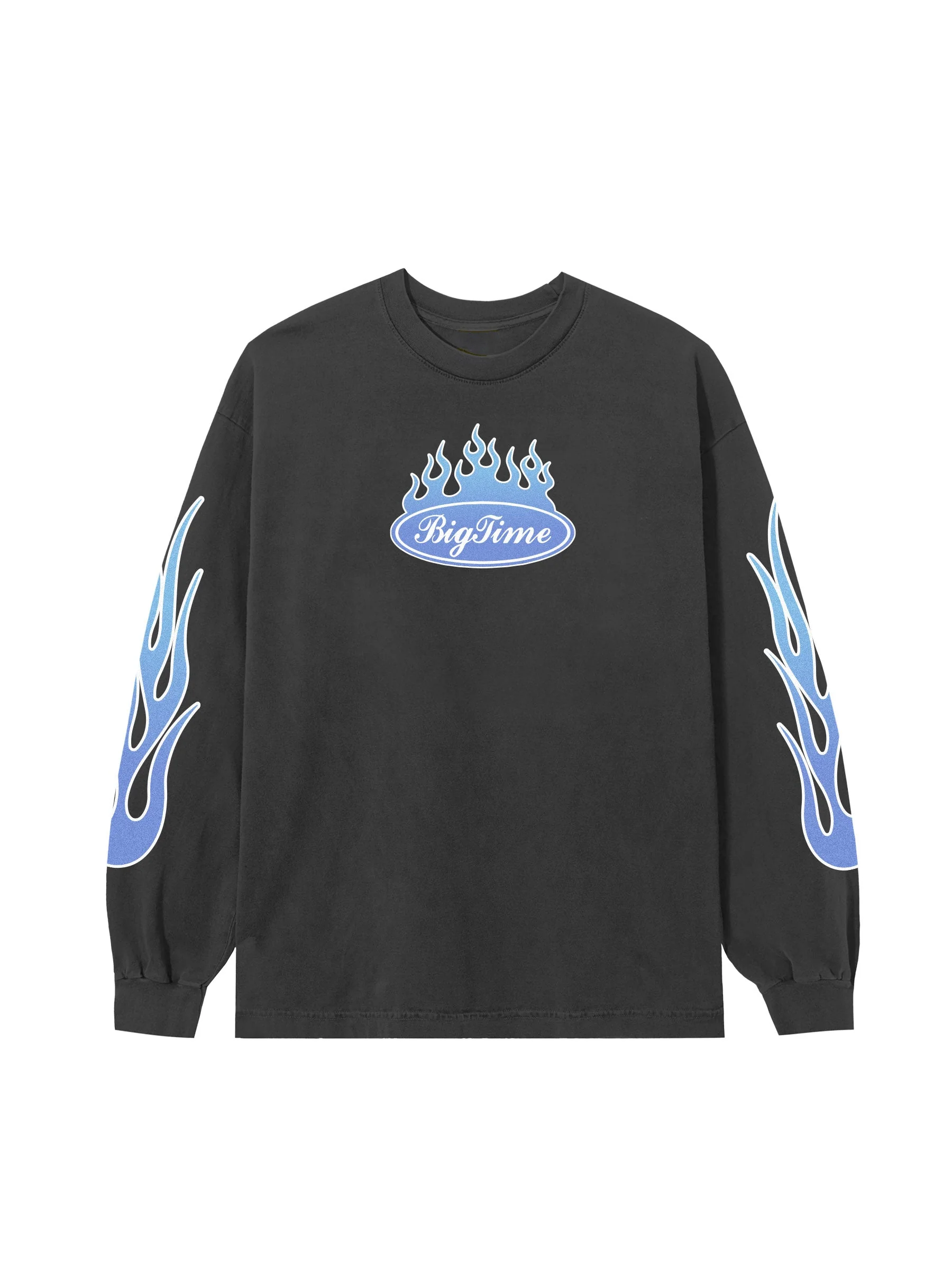 BIGTIME BLUE FLAME LONGSLEEVE TEE