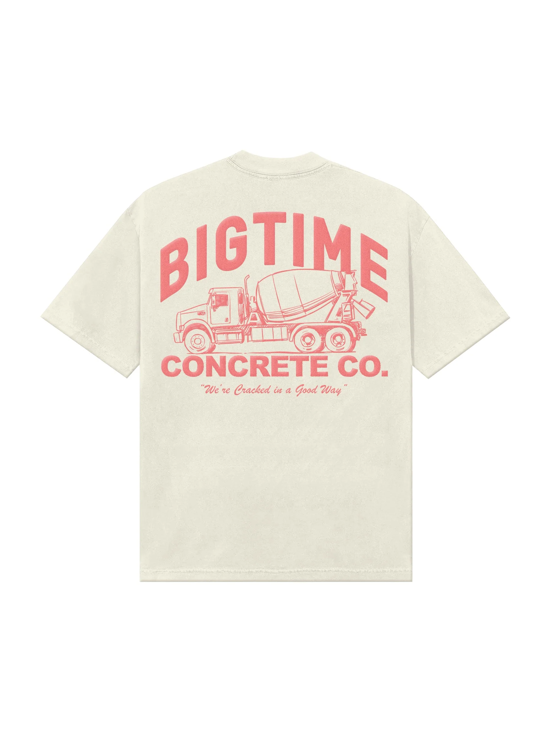 CONCRETE CO. TEE (CREAM)