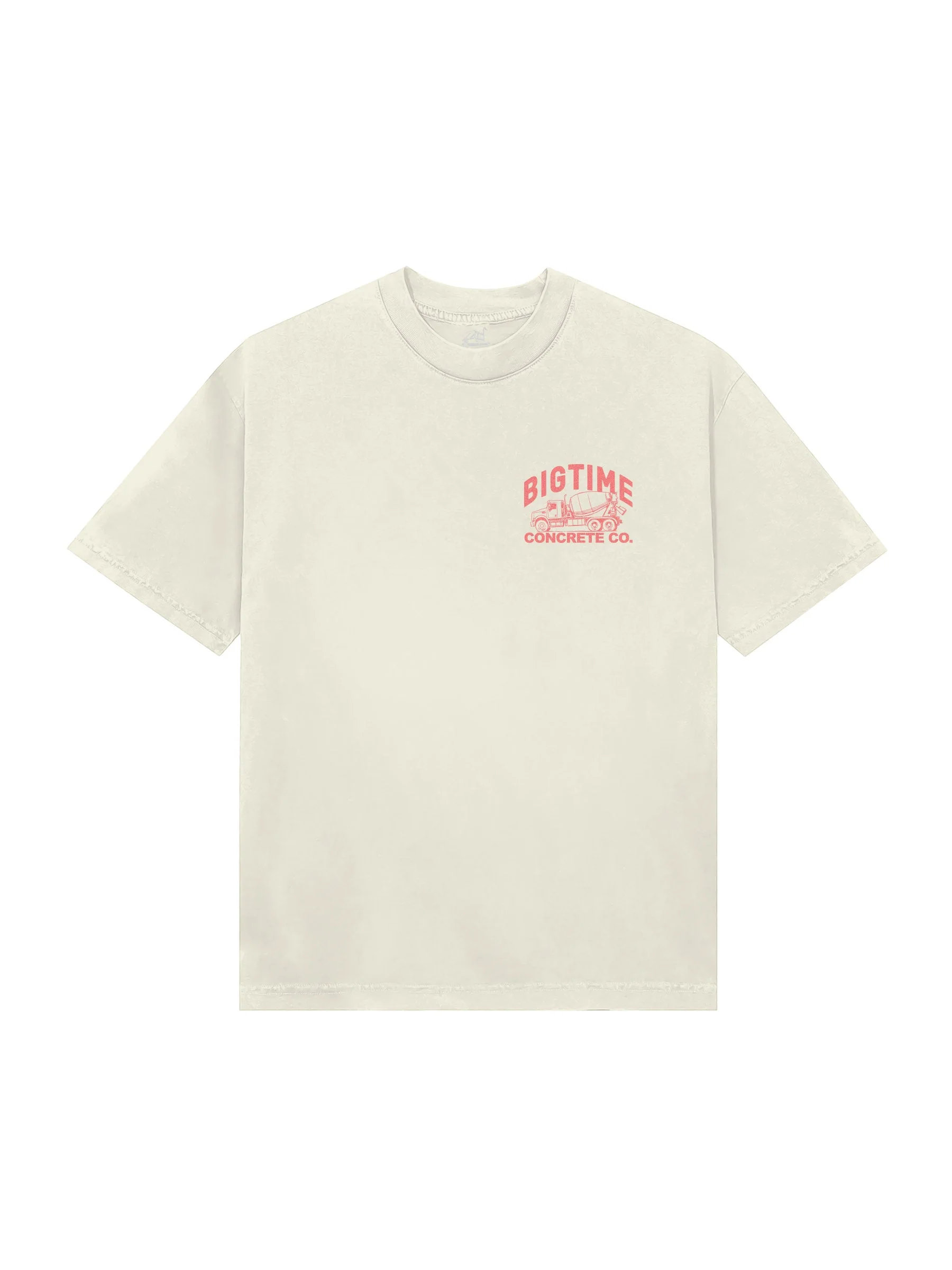 CONCRETE CO. TEE (CREAM) - Image 2
