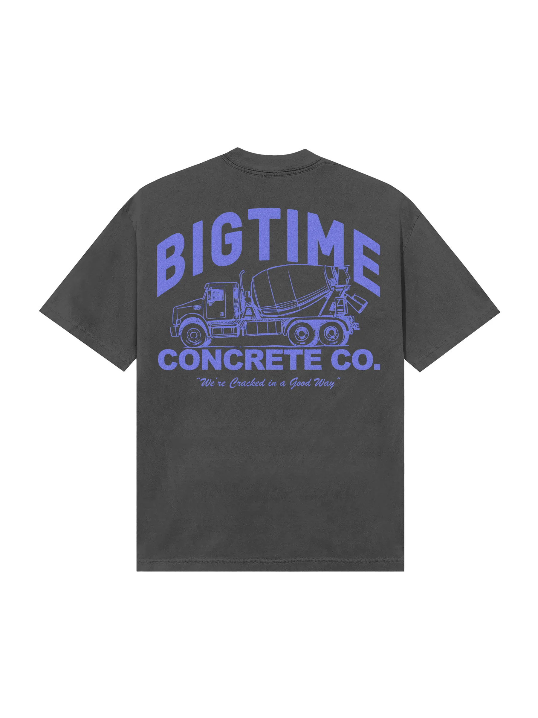 CONCRETE CO. TEE (VINTAGE BLACK)