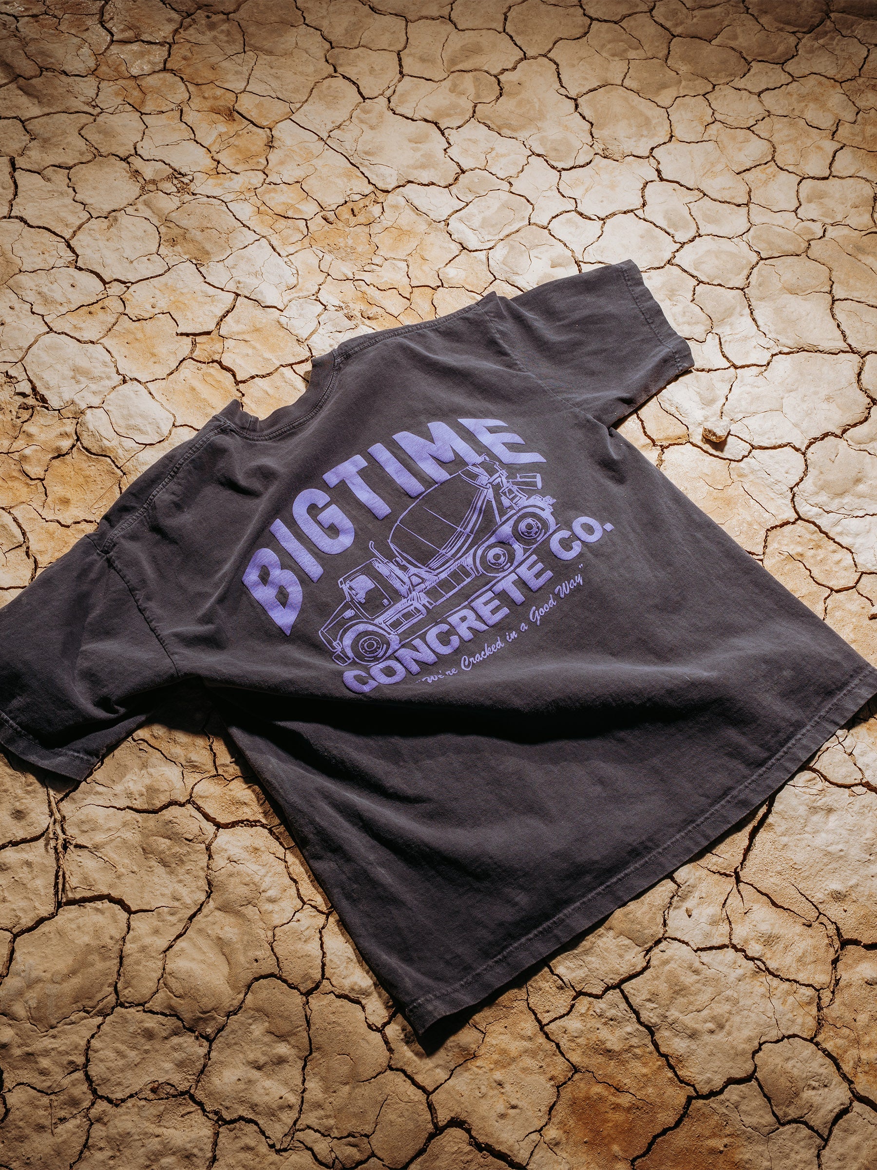 CONCRETE CO. TEE (VINTAGE BLACK) - Image 3