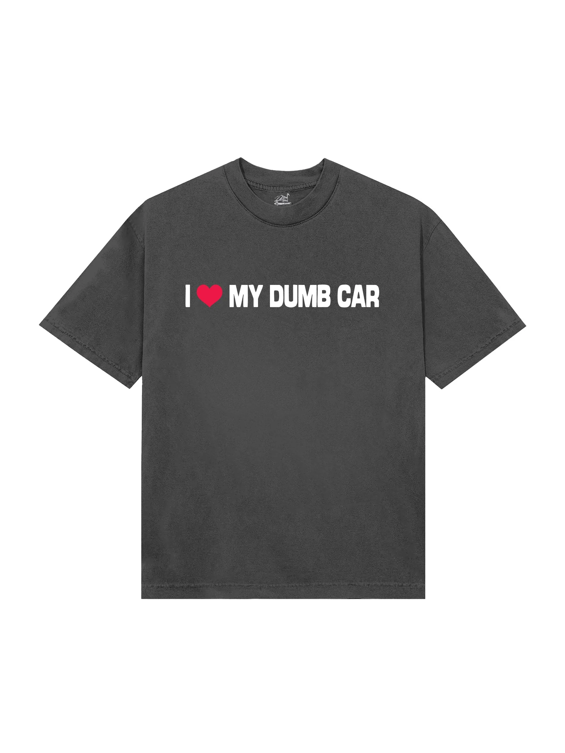 I <3 MY DUMB CAR TEE (VINTAGE BLACK)