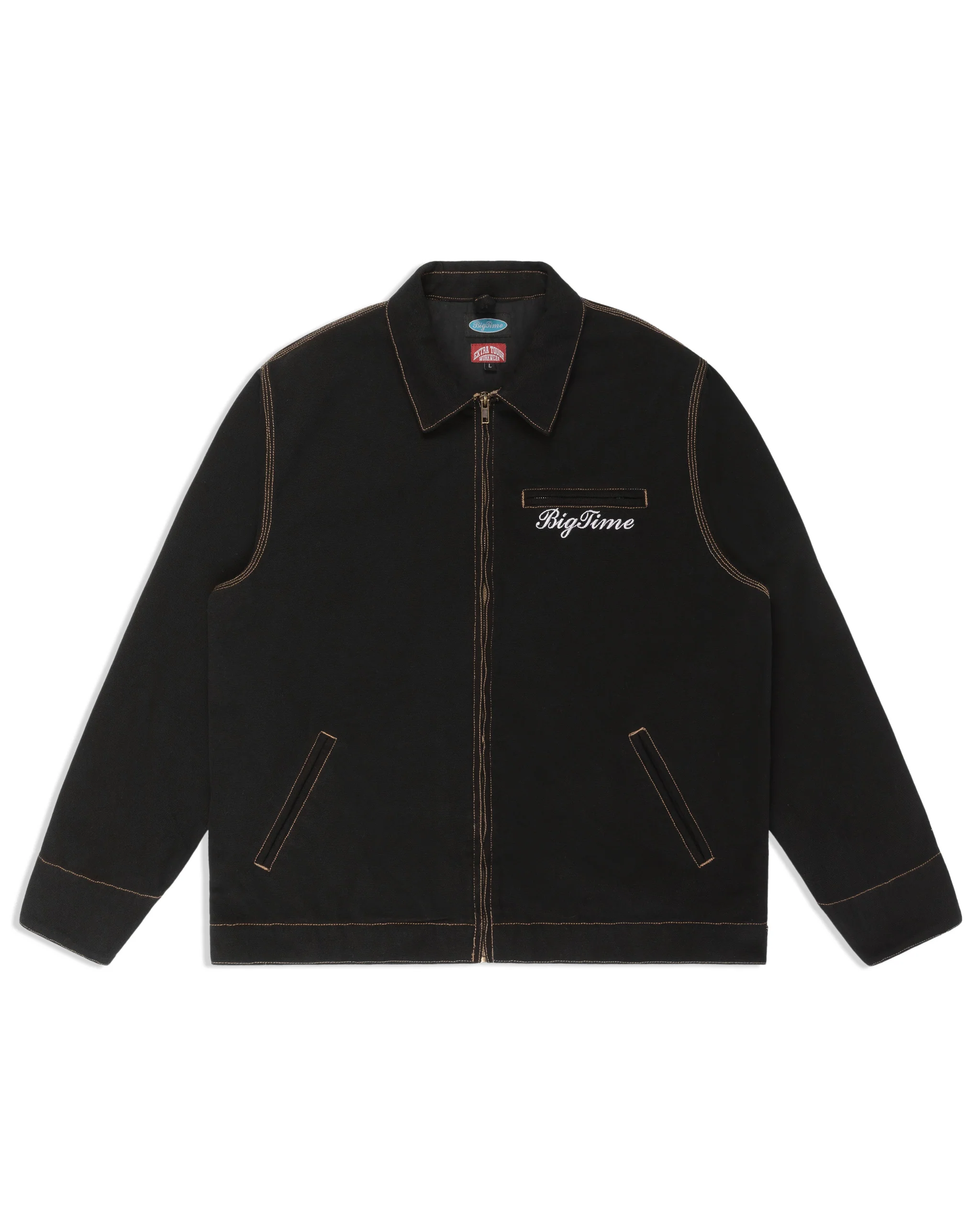 BIGTIME GARAGE JACKET (WASHED BLACK)