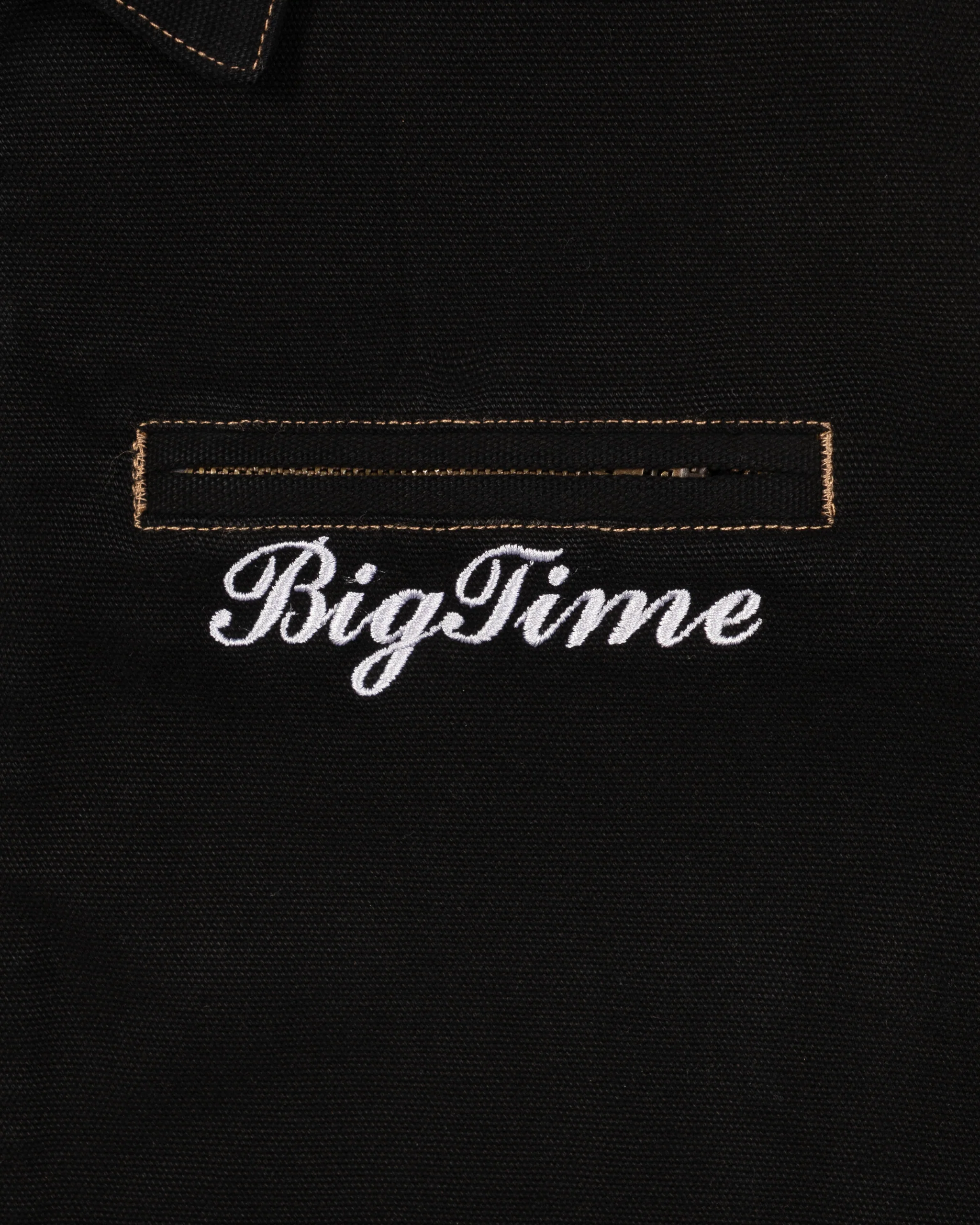 BIGTIME GARAGE JACKET (WASHED BLACK) - Image 3