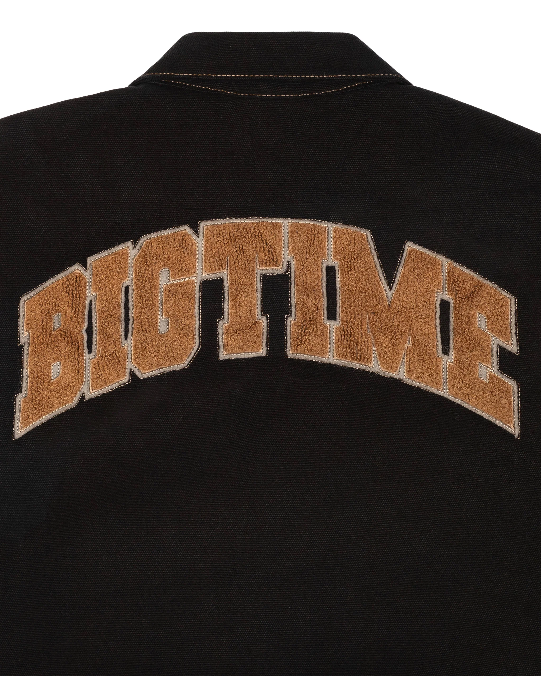 BIGTIME GARAGE JACKET (WASHED BLACK) - Image 4