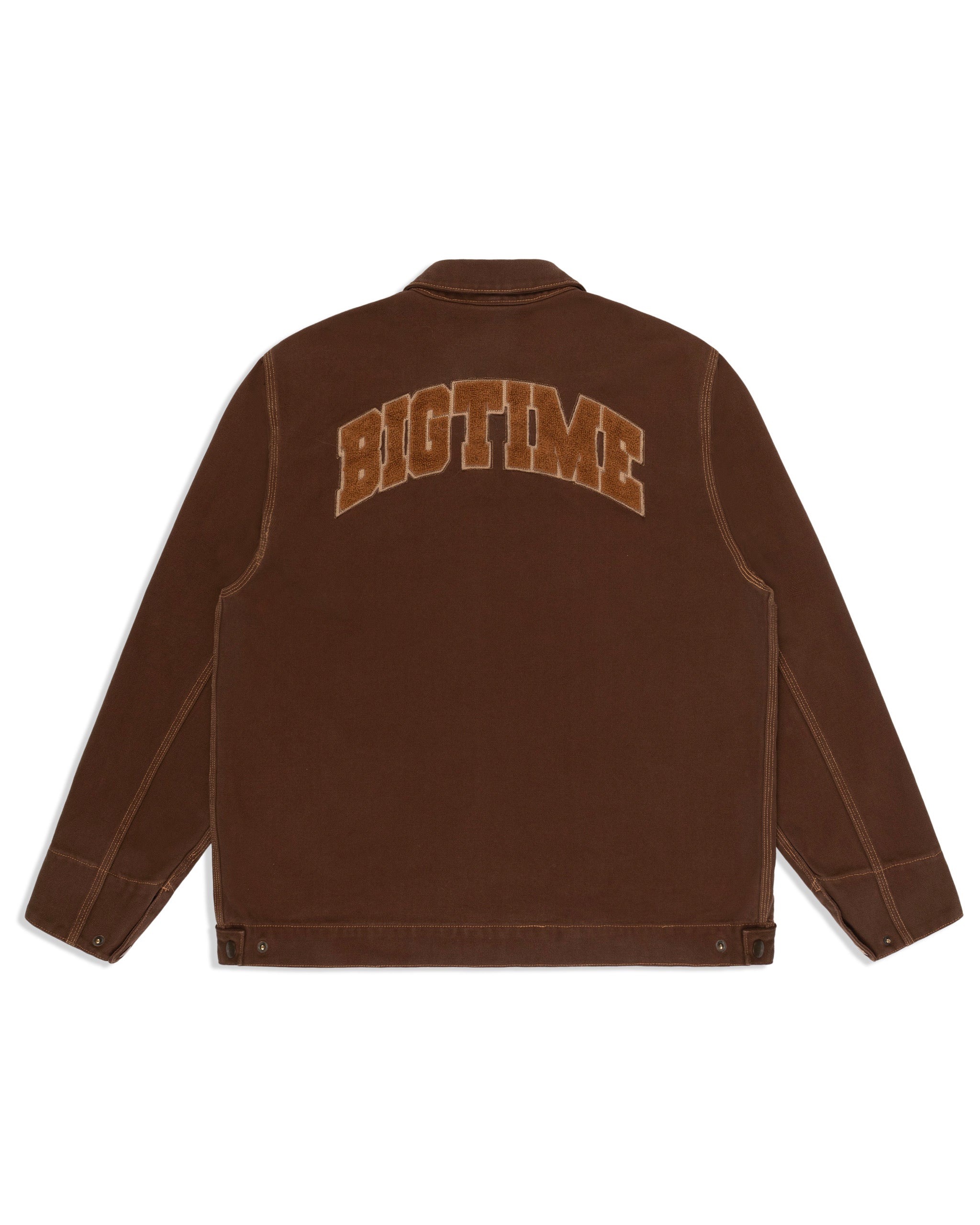 BIGTIME GARAGE JACKET (WASHED BROWN) - Image 2