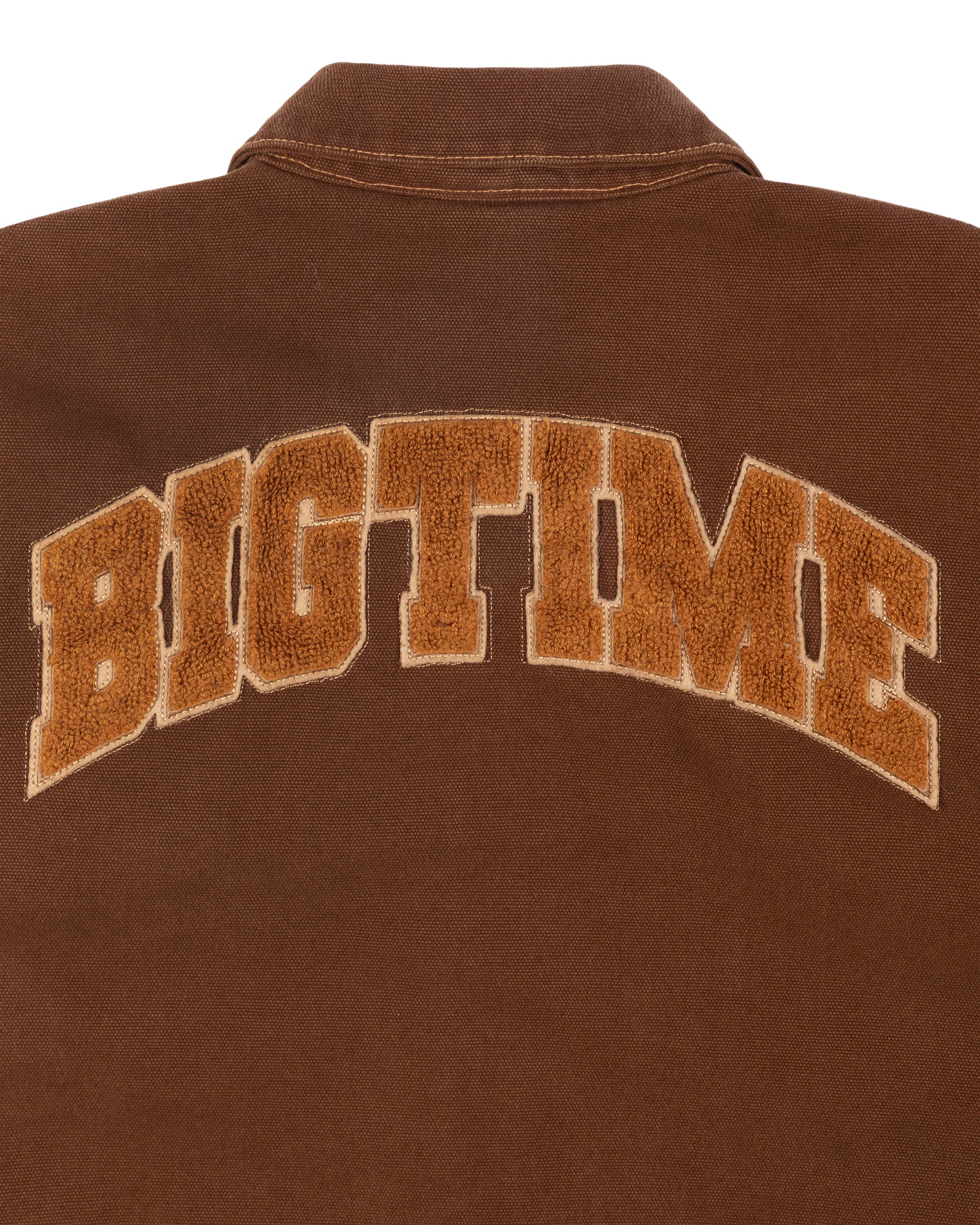 BIGTIME GARAGE JACKET (WASHED BROWN) - Image 4