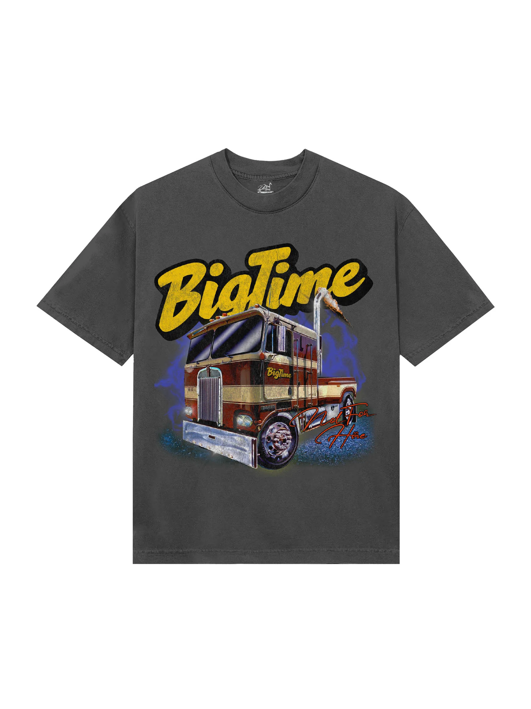 BIG TIME BIG RIG TEE (VINTAGE BLACK)