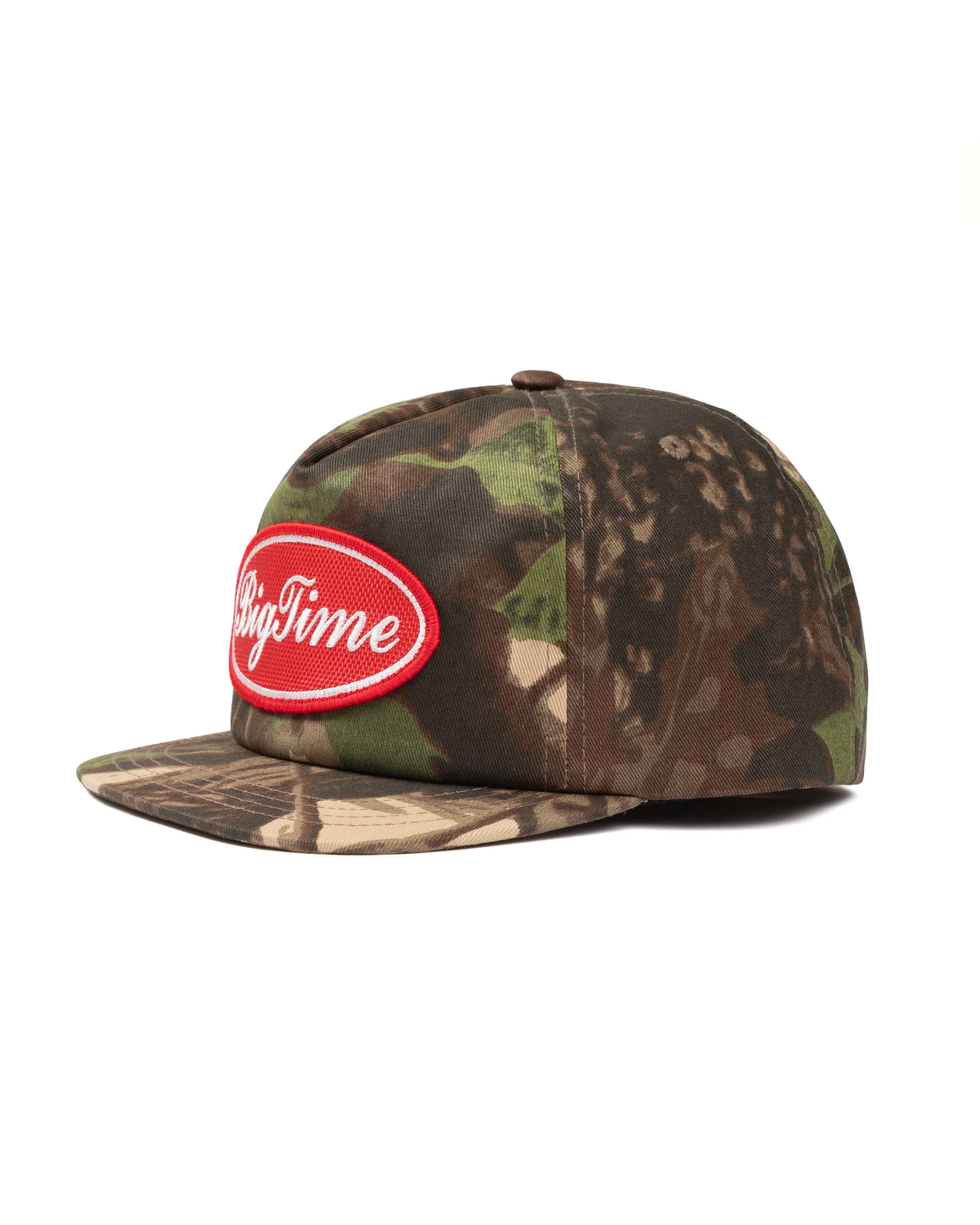LOGO SCRIPT CAMO SHORT BILL HAT - Image 2